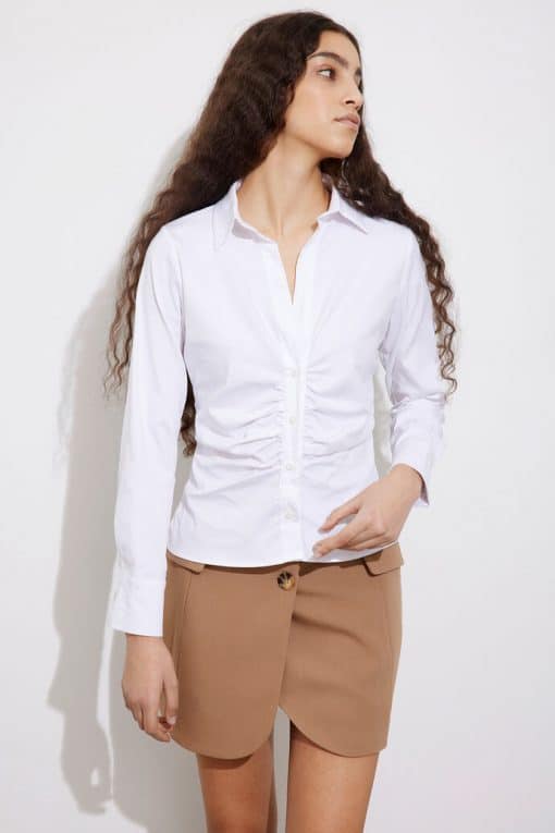 Envii Enmoba Ls Shirt Bright White