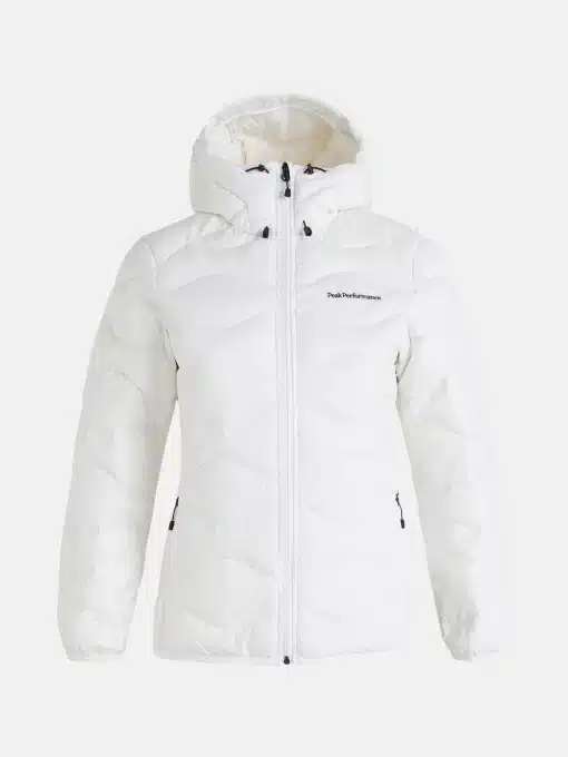 Peak Performance Helium Down Hood Jacket Women Offwhite