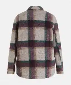 Peak Performance Kelly Wool Shirt Jacket Women Check