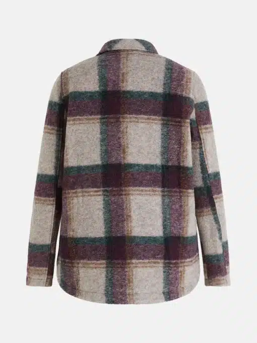 Peak Performance Kelly Wool Shirt Jacket Women Check