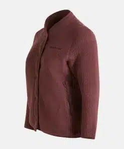 Peak Performance Fleece Snap Cardigan Women Sapote