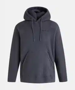 Peak Performance Fleece Hood Men Motion Grey
