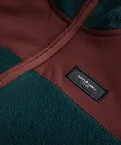 Peak Performance Fleece Full Zip T-neck Junior Scarab Green