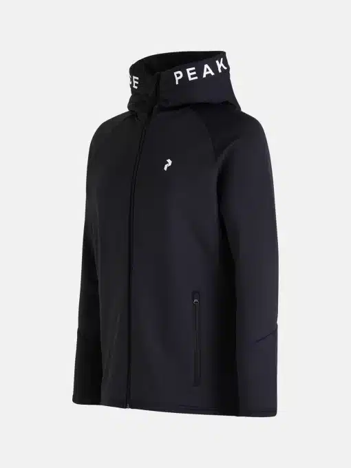 Peak Performance Rider Zip Hood Men Black