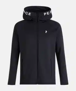 Peak Performance Rider Zip Hood Men Black