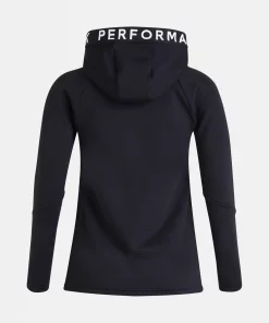 Peak Performance Rider Zip Hood Women Black