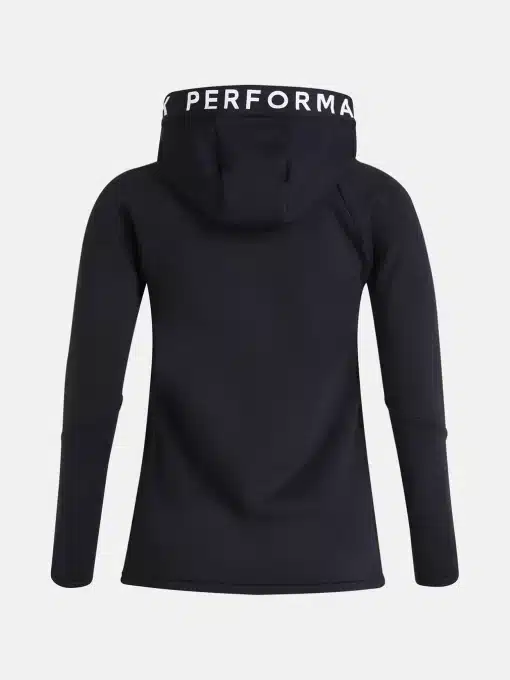 Peak Performance Rider Zip Hood Women Black