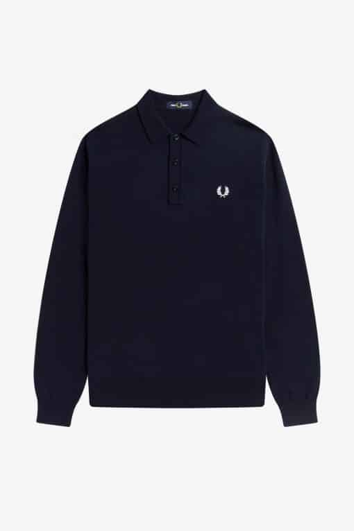 Fred Perry Classic Knit Shirt Navy