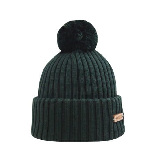 Superyellow Kide Beanie Dark Green