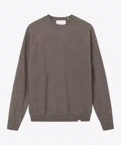 Les Deux Ethan Wool Knit Mountain Grey Melange