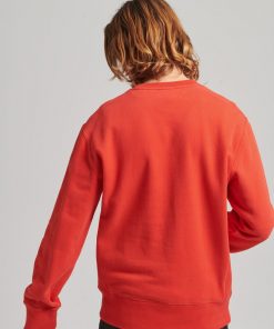 Superdry Expedition Loose Crew Sweatshirt Bright Red