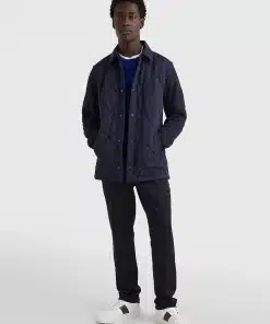 Tommy Hilfiger Mix Media Quilted Jacket Desert Sky