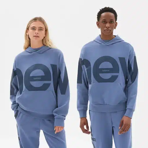 New Balance Athletics Unisex Out of Bounds Hoodie Arctic Grey