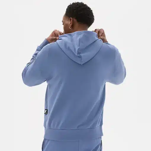 New Balance Athletics Unisex Out of Bounds Hoodie Arctic Grey