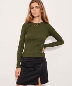 Envii Enally Ls O-Neck Tee Rosin
