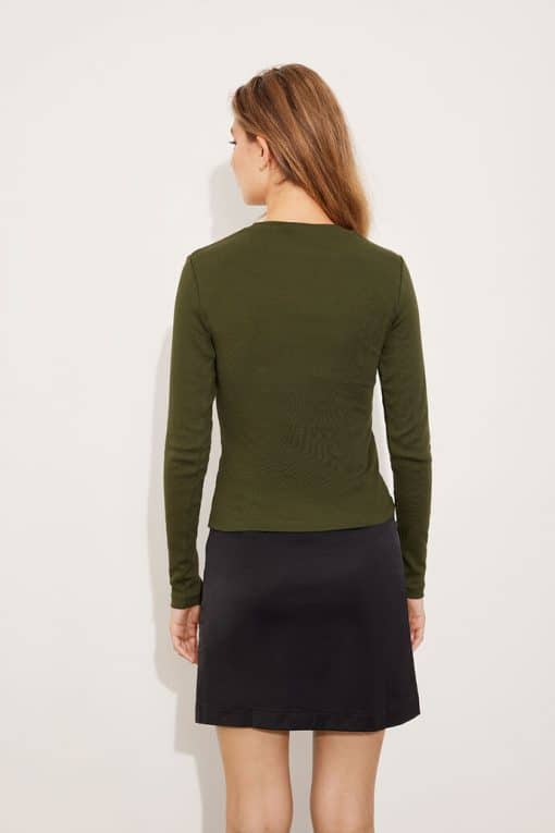 Envii Enally Ls O-Neck Tee Rosin
