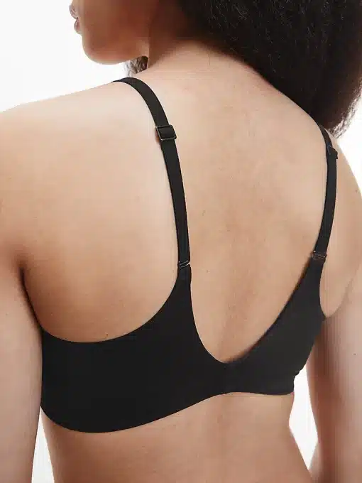 Calvin Klein Light Lined Bonded Flex Bralette Black