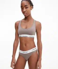 Calvin Klein Modern Cotton Thong Rich Taupe