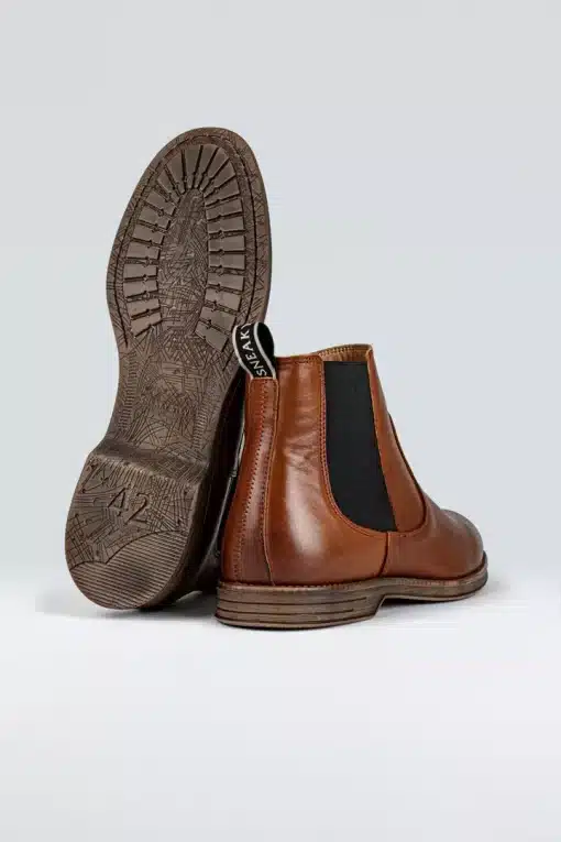 Sneaky Steve Risty Leather Shoes Cognac