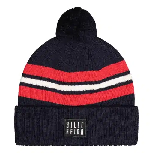 Billebeino Stripe Pompom Beanie