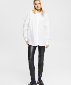 Esprit PU Leggings Black