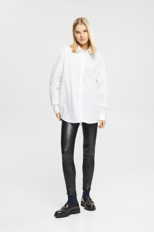 Esprit PU Leggings Black