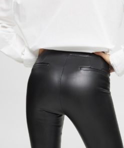 Esprit PU Leggings Black