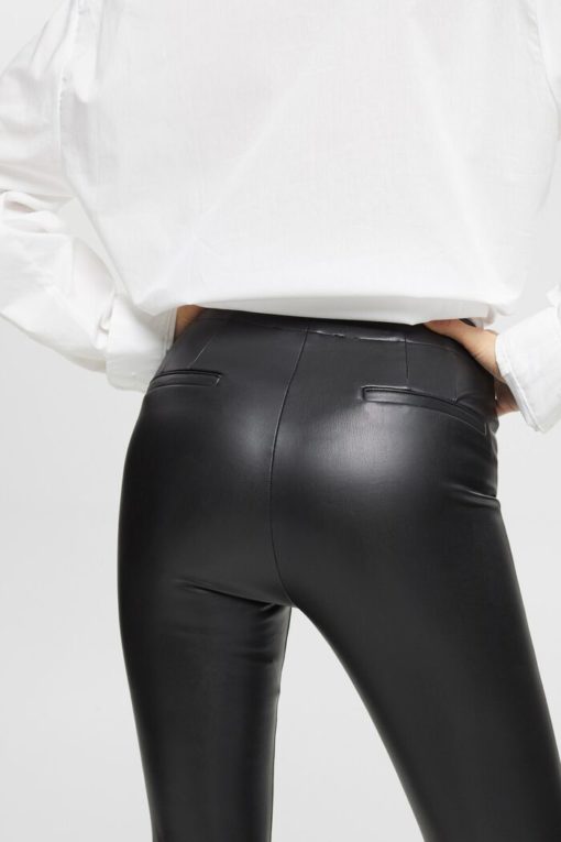 Esprit PU Leggings Black