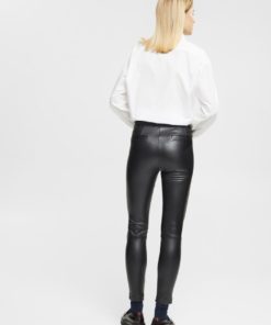 Esprit PU Leggings Black