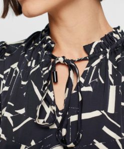 Esprit Graphic Dress Black
