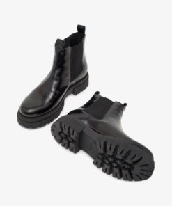 Biagoya Warm Chelsea Boot Polido Black