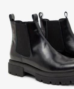 Biagoya Warm Chelsea Boot Polido Black