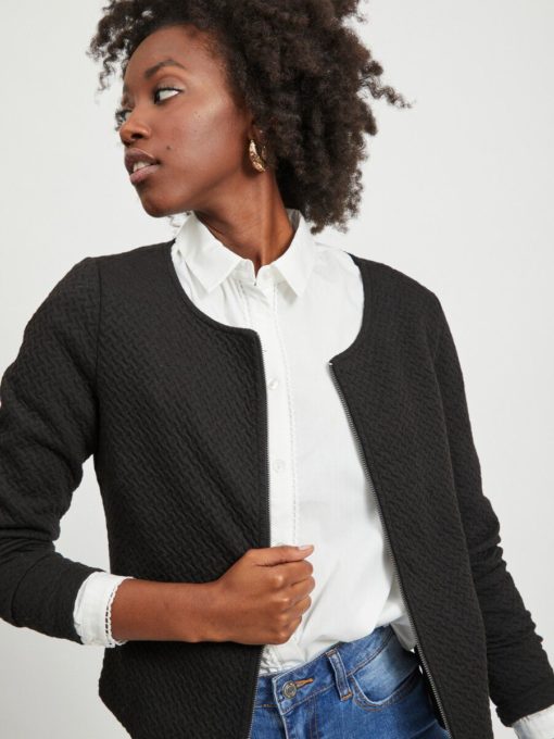 Vila Naja New Short Jacket Black