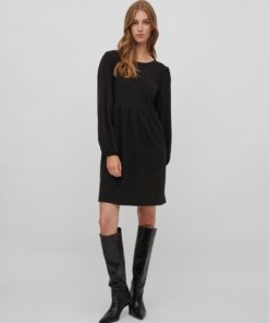 Vila Structra Dress Black