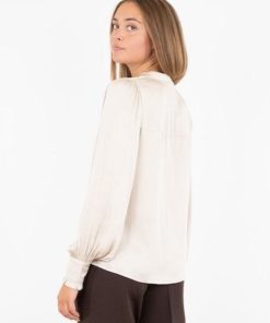 Neo Noir Zola Blouse Champagne