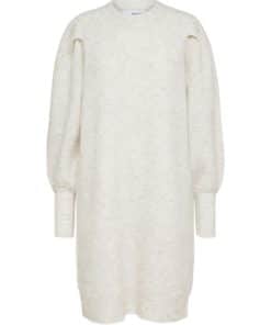Selected Femme Linna Mia Knit Dress Sandshell