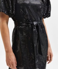 Selected Femme Sandy Dress Black