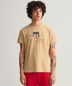 Gant Archive Shield T-shirt Hazelwood Beige