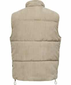 Only & Sons Cash Corduroy Puffer Chinchilla