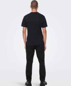 Only & Sons Christmas Tee Black