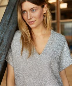 Part Two Tanne Pullover Silver