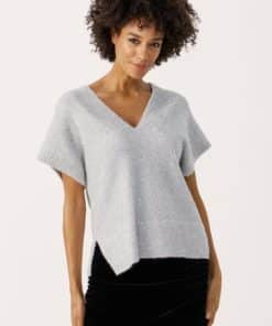 Part Two Tanne Pullover Silver