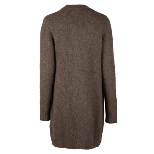 Stenströms Delora Brown Knit Yak/Alpaca Cardigan