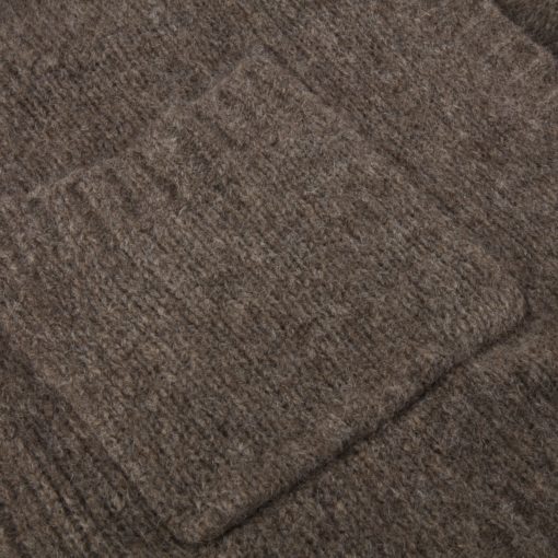 Stenströms Delora Brown Knit Yak/Alpaca Cardigan