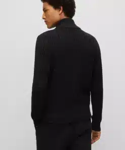 Hugo Scabro Hybrid Knit Black
