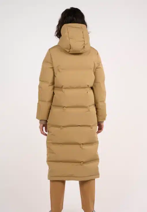 Knowledge Cotton Apparel Allyssa Maxi Puffer Jacket Kelp
