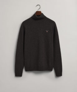 Gant Lambwool Roll Neck Antracit Melange