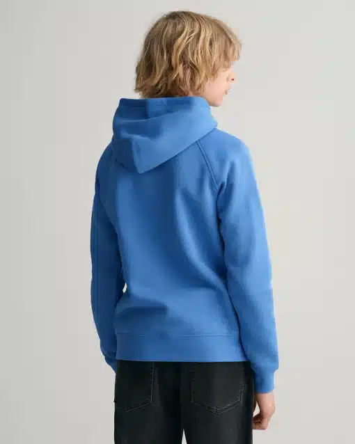 Gant Teens Shield Hoodie Palace Blue