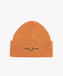 Fred Perry Graphic Beanie Nut Flake