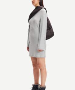 Samsoe & Samsoe Zenia Short Dress Silver